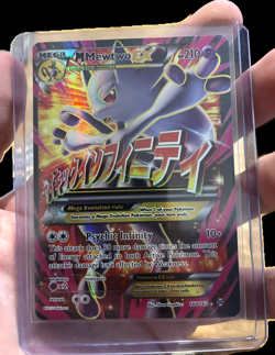 M Mewtwo EX 160/162 - XY Breakthrough Full Art Mega - Pokemon Card TCG - Image 1