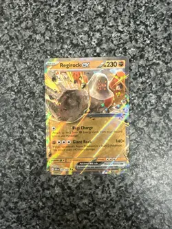 Regirock EX 101/182 SV10 Destined Rivals Double Rare Holo Card NM Condition - Image 2
