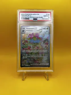 Pokemon TCG Venusaur EX Special Illustration Rare Card 198/165 PSA 10 Gem Mint - Image 1