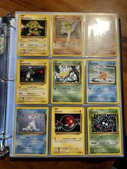 Childhood Pokemon Cards! Holos/Vintage/Lunch Box with Dice/Coins - Image 5