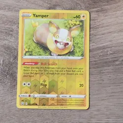 Yamper 052/163 Reverse Holo Battle Styles Pokemon TCG Card - Image 1
