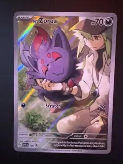 N's Zorua Promo SV: Scarlet & Violet Promo Cards SVP Holo 189 NM - Image 1