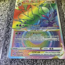 Pokemon Giratina VSTAR TCG 201/196 Lost Origin Secret Rare Rainbow Card LP++ - Image 3