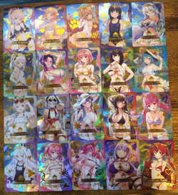 BEAUTIFUL 20 Goddess Story Card Lot - Popular Anime Waifu Girls Nahida Miku Iori - Image 1