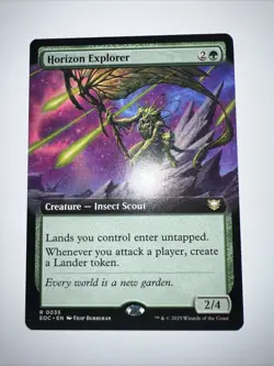 1x - Horizon Explorer - (extended art) - CMR: Edge of Eternities - NM MTG - Image 1