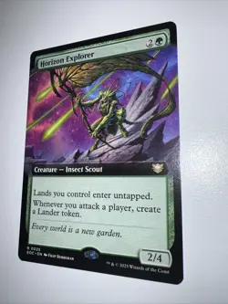 1x - Horizon Explorer - (extended art) - CMR: Edge of Eternities - NM MTG - Image 2