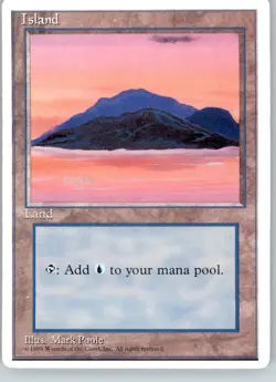 Island (C) - Fourth Edition ALTERNATE - MP - Image 1