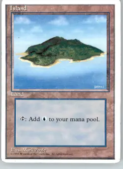 Island (B) - Fourth Edition ALTERNATE - MP - Image 1