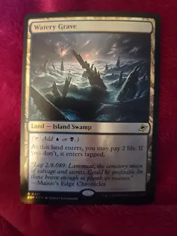 MTG Watery Grave Edge of Eternities Foil - Image 1