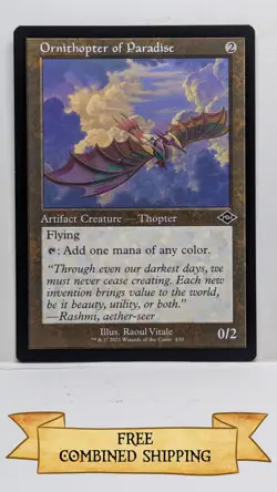 4x Ornithopter of Paradise (Retro Frame) Modern Horizons 2 Regular - Image 2