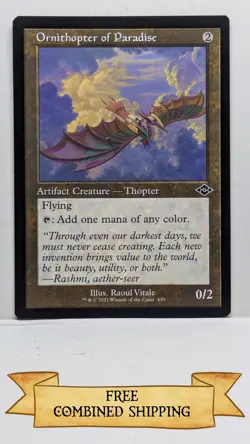 4x Ornithopter of Paradise (Retro Frame) Modern Horizons 2 Regular - Image 3