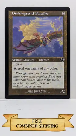 4x Ornithopter of Paradise (Retro Frame) Modern Horizons 2 Regular - Image 4