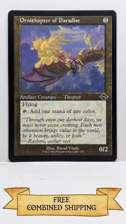 4x Ornithopter of Paradise (Retro Frame) Modern Horizons 2 Regular - Image 5