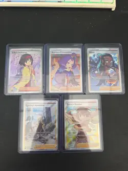 Pokemon Modern Trainer Lot Full Art Holo Rare - Image 2