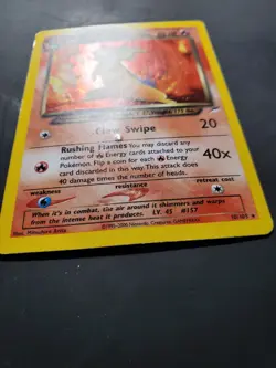 2002 Pokemon Neo Destiny Dark Typhlosion Unlimited #10/105 Holo - DMG - Image 2