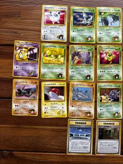 Japanese Pokemon Pocket Monsters Gym 1996 Lot Of 36, 1st Edition (4) - Image 2