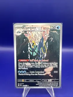 Pokemon - Clawitzer 141/132 - Mega Evolution Base Set - Illustration RARE - NM - Image 1