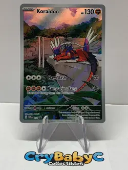 Pokemon Koraidon SVP014 Scarlet & Violet Black Star Promo - Image 1