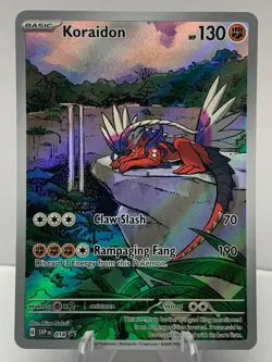 Pokemon Koraidon SVP014 Scarlet & Violet Black Star Promo - Image 2