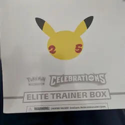 Pokemon Celebrations Elite Trainer Box ETB 25th Anniversary - Factory Sealed New - Image 1