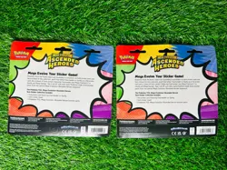 Pokemon Ascended Heroes 3 Booster Pack Blister Tech Sticker Collection Set - Image 2