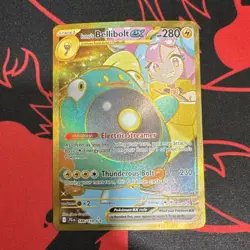 Pokemon Iono's Bellibolt EX Full Art Holo Hyper Rare 280 HP 188/159 Sv09 English - Image 1