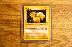 Vulpix 068/102 Base Set Shadowless 1st Edition Common - English Vintage Pokemon - Image 1
