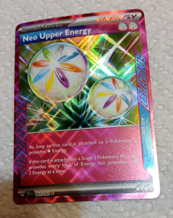 Pokemon TCG, Neo Upper Energy ACE SPEC Rare SV05: Temporal Forces 162/162 NM - Image 1