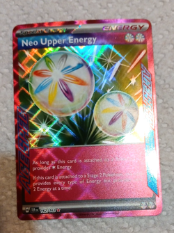 Pokemon TCG, Neo Upper Energy ACE SPEC Rare SV05: Temporal Forces 162/162 NM - Image 2
