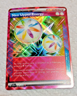 Pokemon TCG, Neo Upper Energy ACE SPEC Rare SV05: Temporal Forces 162/162 NM - Image 4
