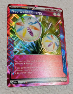 Pokemon TCG, Neo Upper Energy ACE SPEC Rare SV05: Temporal Forces 162/162 NM - Image 5