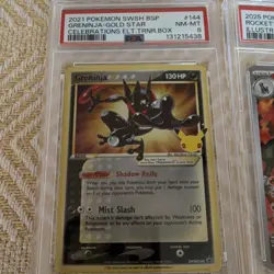 Pokemon TCG PSA Graded Greninja Houndoom Zoroark Shuckle Bellibolt Lot (5) - Image 2