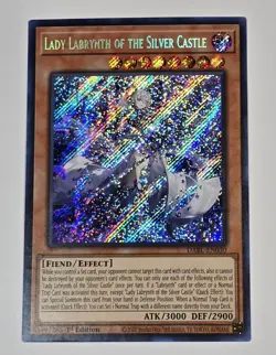 Lady Labyrinth of The Silver Castle DABL-EN030 Secret Rare 1st Ed Yugioh NM/M - Image 1