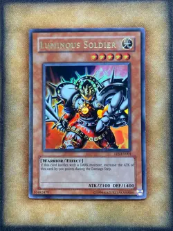 Yugioh Luminous Soldier TP5-EN001 Ultra Rare NM (#2) - Image 1