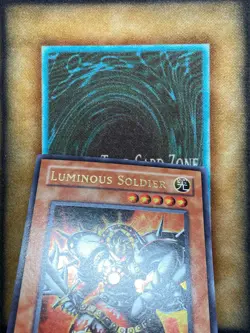 Yugioh Luminous Soldier TP5-EN001 Ultra Rare NM (#2) - Image 2