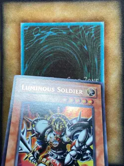 Yugioh Luminous Soldier TP5-EN001 Ultra Rare NM (#2) - Image 4