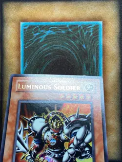 Yugioh Luminous Soldier TP5-EN001 Ultra Rare NM (#2) - Image 5