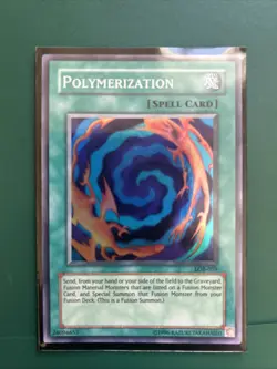 Yu-Gi-Oh! Polymerization LOB-059 Unlimited Super Rare Holo – LP - Image 1
