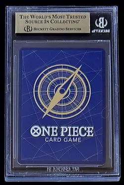 BGS 9.5 One Piece OP01-021 UC Franky - English - Film Red Edition - Graded - Image 2