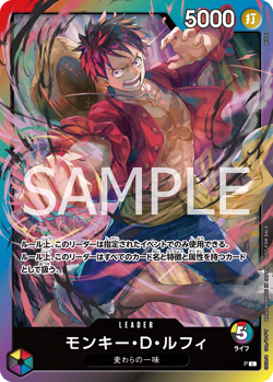 One Piece Card P- Monkey.D.Luffy Multicolor 2025 P - P Promo JAP PREORDER - Image 1