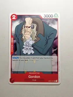 Gordon OP01-011 UC - One Piece Card Game - Romance Dawn - Image 1