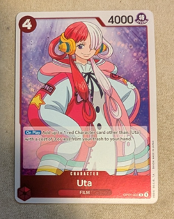 Uta OP01-005 R One Piece TCG Romance Dawn English Foil - ERRATA - Image 1