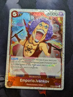 Emporio.Ivankov OP06-003 UC (Pirate Flag Foil) The Best (PRB-01) One Piece TCG - Image 1