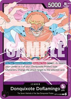Donquixote Doflamingo OP14-060 The Azure Sea's Seven One Piece - Image 1