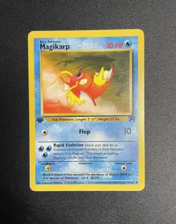 Magikarp | 47/82 | Team Rocket | 1st Edition | Pokemon Card | NM - Image 1