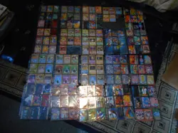 old (low grade) POCKET MONSTERS , POKEMON and star wars card lot - Image 1