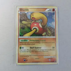 Shuckle Promo 15 Undaunted HGSS15 Holo Promo Pokemon Card - Image 1