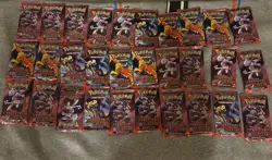 30 x DESTINED RIVALS Pokemon Cards Sealed BOOSTER PACKS Lot Of Sealed Packs - Image 1