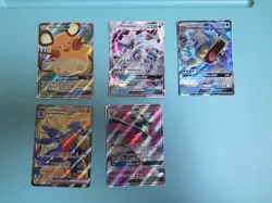 Pokemon Card Lot Of 4 GX AND 1 EX - Image 1