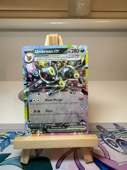 Pokemon Card Umbreon ex 060/131 Prismatic Evolutions Double Rare NM - Image 1